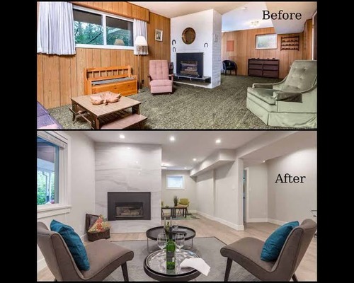 Old House Beautification Project in Habib Ganj Bhopal by RenoVista